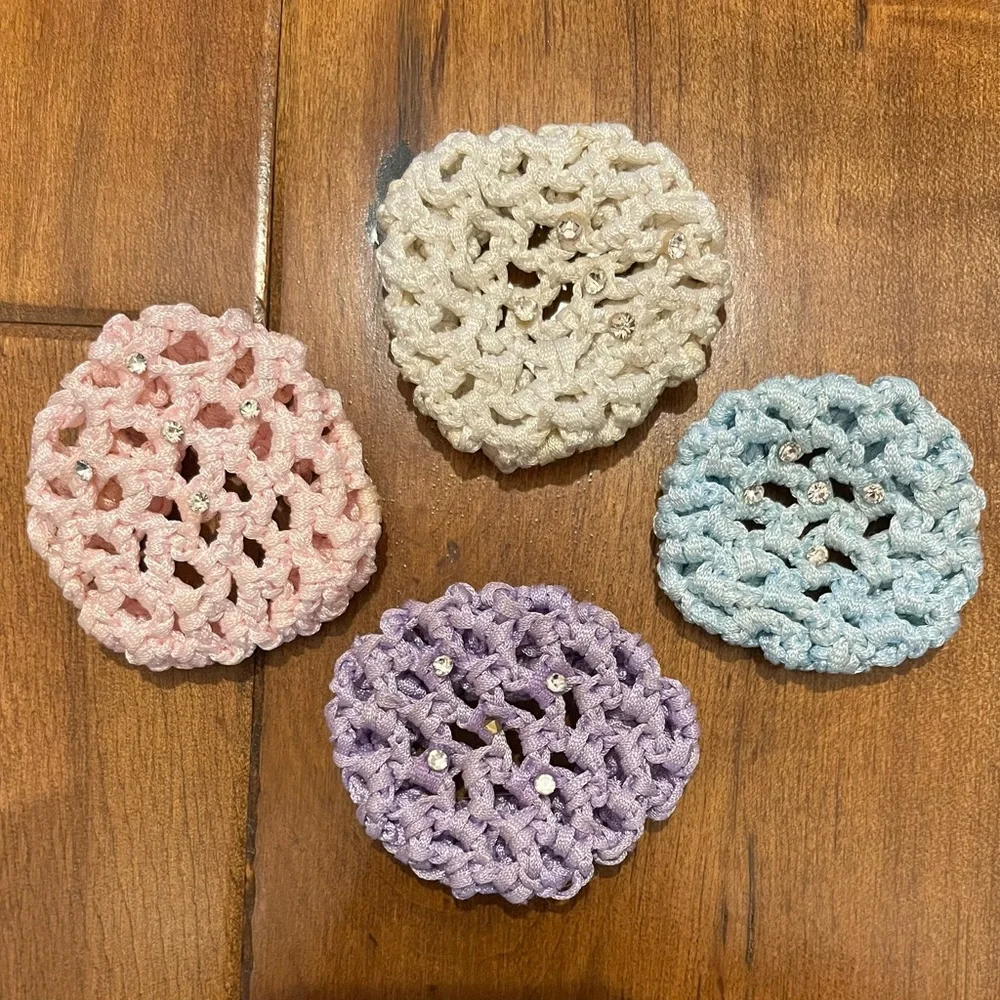 Assorted Crochet Hair Bun Covers